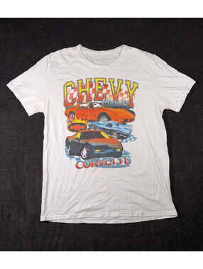 Vintage Chemistry Chevy Classics Corvette Graphic T-Shirt Large